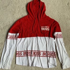 Act Like A Boss Sweatshirt Hoodie